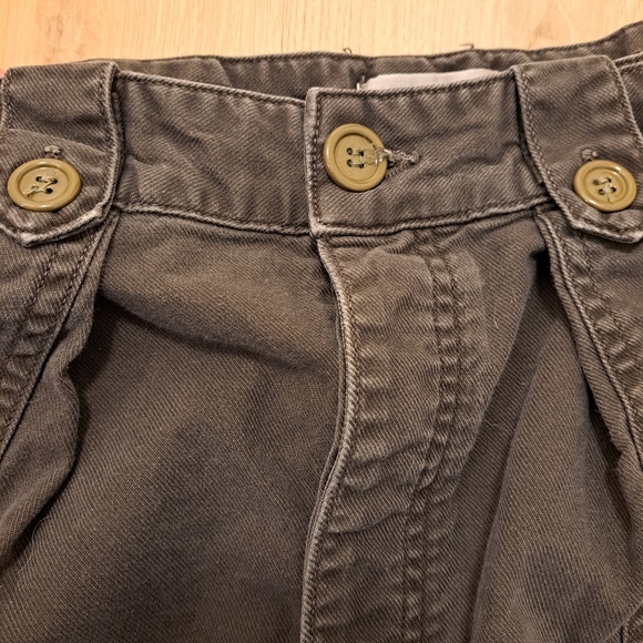 Agolde Dark Grey Barrel Leg Grunce Mila Utility High Waisted Pants Size 28 - Picture 6 of 12